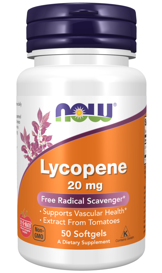 Now Lycopene 20Mg 50Sgels
