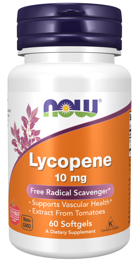 Now Lycopene 10Mg 60 Sgels 1