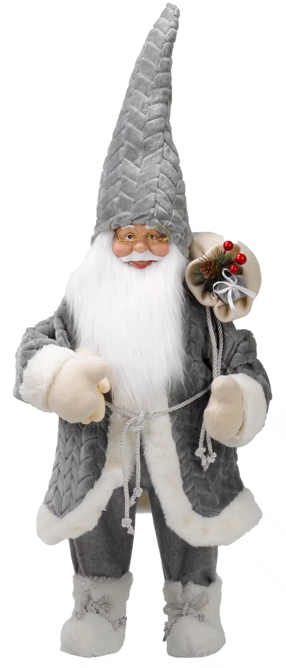 LARGE PAPA NOEL GREY