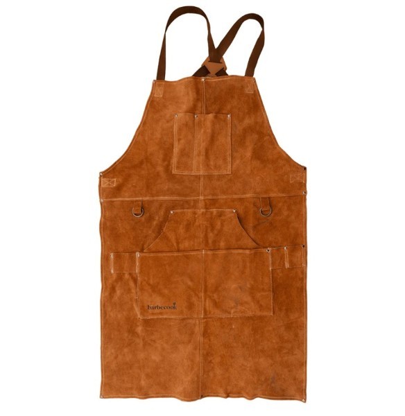 Ποδιά - Μαλακό Δέρμα - Καφέ