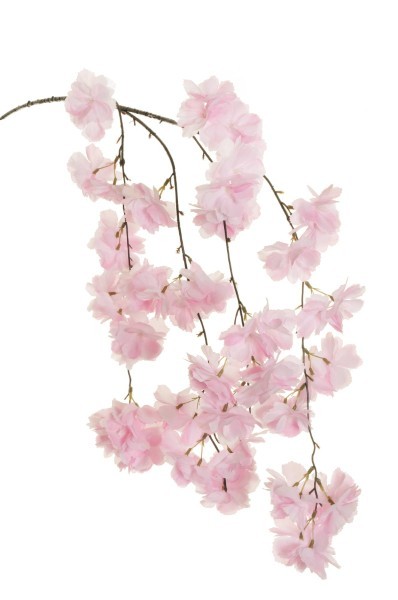 Τεχνητό Λουλούδι - Κρεμαστή Ανθισμένη Κερασιά - Ροζ