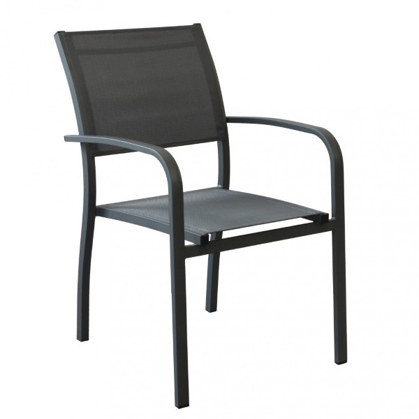 Καρέκλα Εξωτερικού Χώρου - Savannah - Ανθρακί