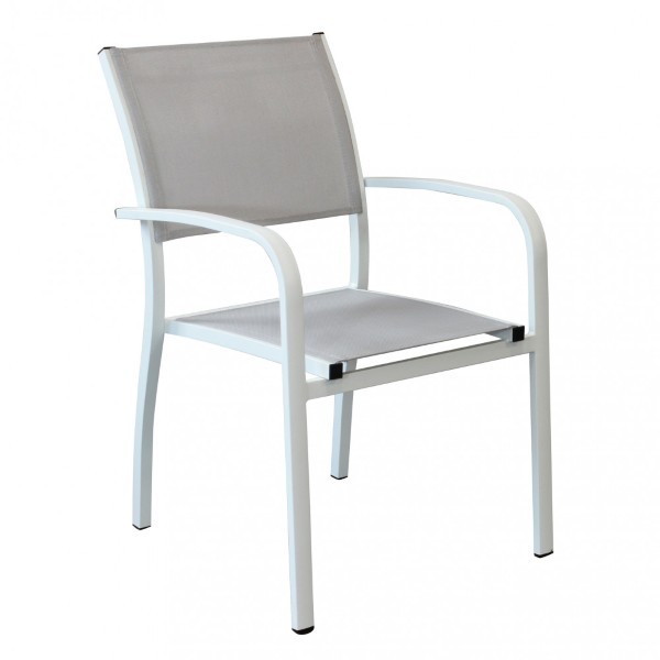 Καρέκλα Εξωτερικού Χώρου - Savannah - Λευκή