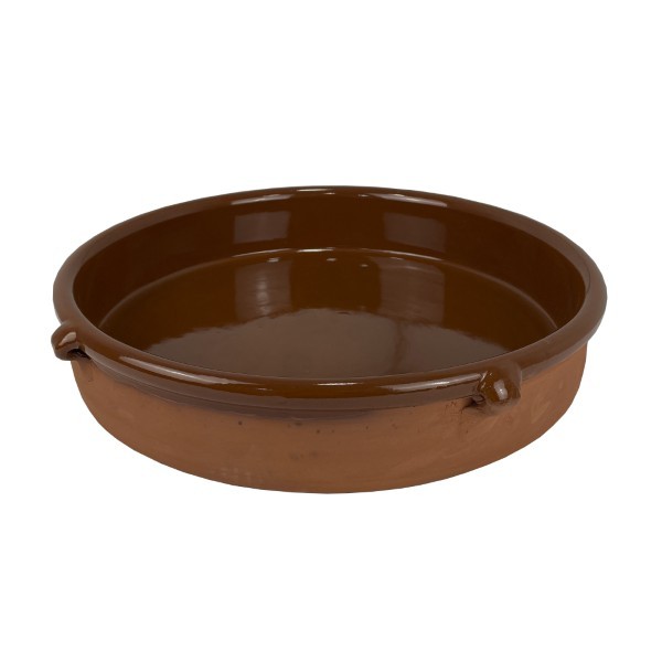 Πήλινη Γάστρα - Καφέ - 40εκ