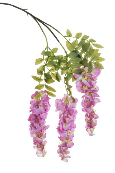 Τεχνητό Λουλούδι - Κρεμαστή Γουιστέρια - Φούξια