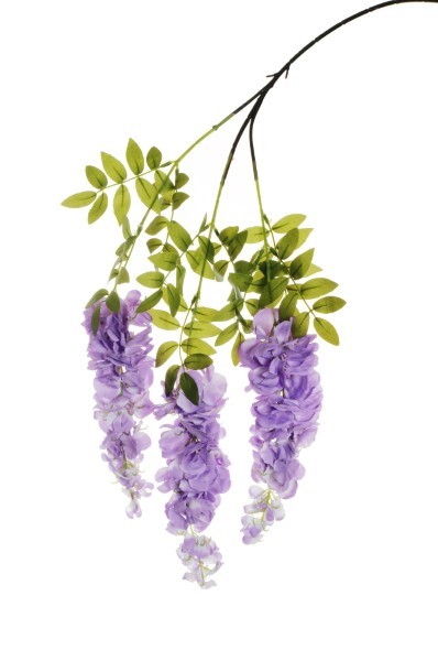 Τεχνητό Λουλούδι - Κρεμαστή Γουιστέρια - Μωβ