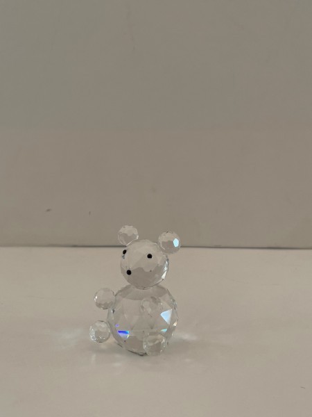 Διακοσμητικό Αξεσουάρ Panda Καθιστό Γυάλινο H5cm