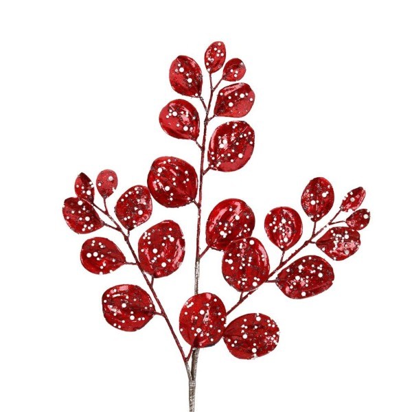 Decorative Branch - Eucalypt - Red Pearl - H66cm