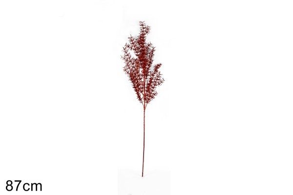 Χριστουγεννιάτικο Διακοσμητικό κλαδί - Noelina - Κόκκινο - Υ87εκ.