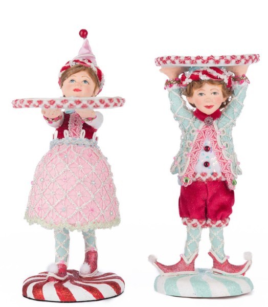 Decorative Candy Tray - Pink - 25cm (2 assorted designs)