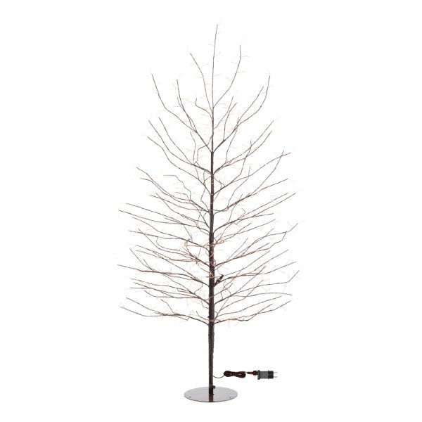 Φωτιζομενο δεντρο κλαδιων - Tiglio - Θερμο Λευκο LED φωτακια Καφε -