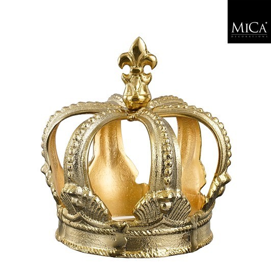 Διακοσμητικό Στέμμα - Χρυσό - 14x14xΥ18cm