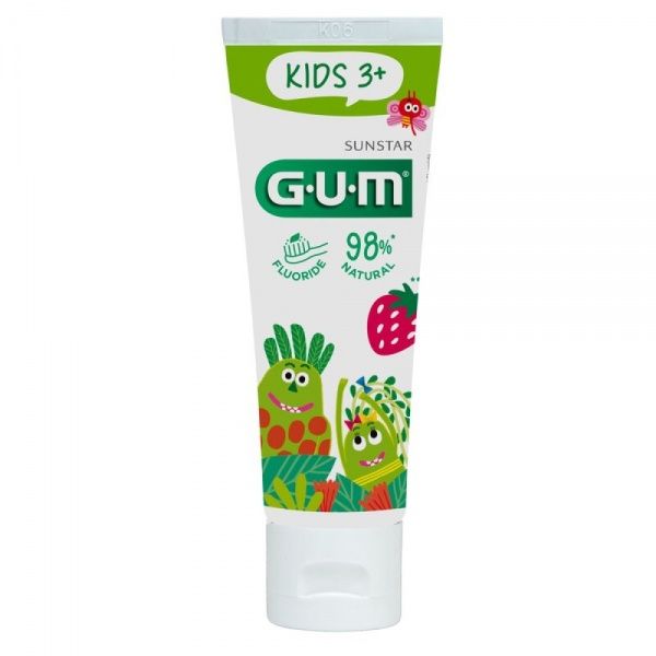 Gum Toothpaste Penguin Kids, For Children 3+ Years Old, 50 Ml