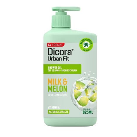 Dicora Milk And Melon, Shower Gel, 825ml