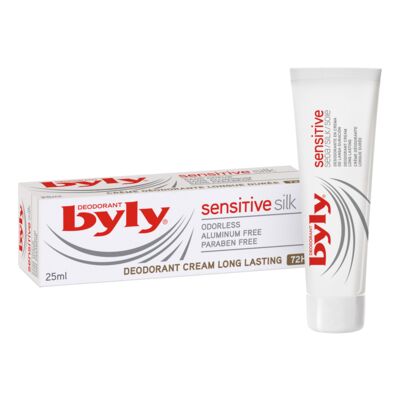 Byly Sensitive Deodorant Cream Unscented 25ml