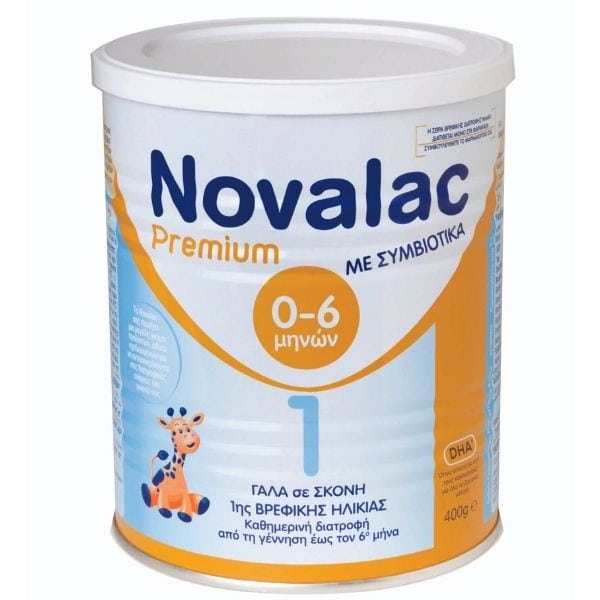 Novalac Premium 1 Baby Milk 0-6m, 400gr
