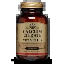 Superherb Calcium Calcium Citrate D3 60 Tabs – calcium supplement, bone health