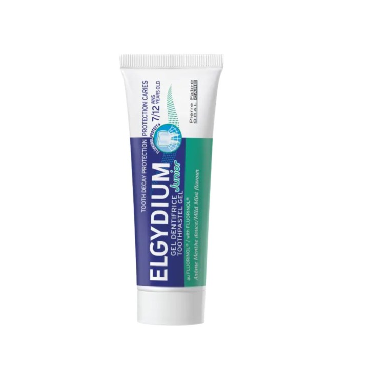 ELGYDIUM Junior Mild Mint - Toothpaste for children aged 7 to 12 years