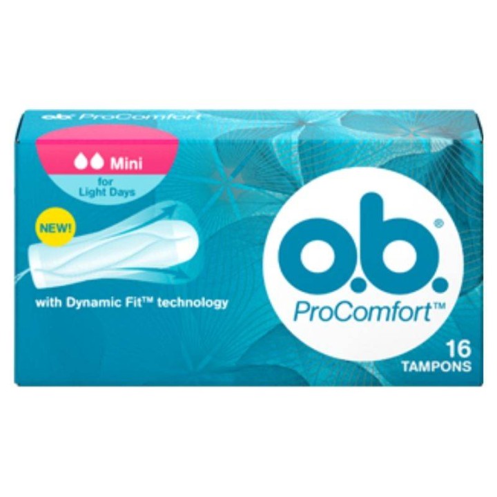 Ob Procomfort Mini Tampons 16 Pieces