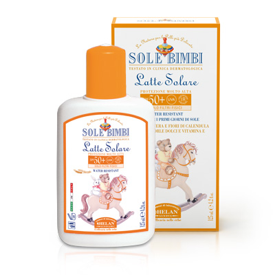 Sole Bimbi Sun Care Milk SPF50+ 125ml