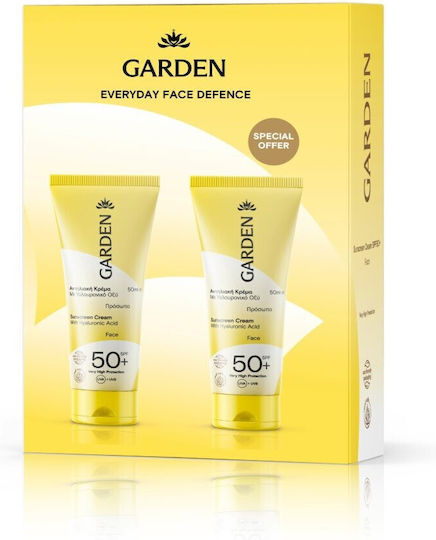 GARDEN EVERYDAY FACE DEFENCE BOX 1+1 SUNSCREEN 50ML
