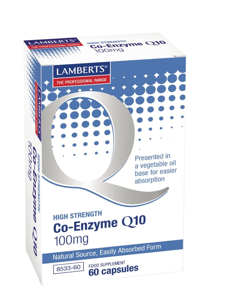 Lamberts Co Enzyme Q10 100Mg 60 Capsules