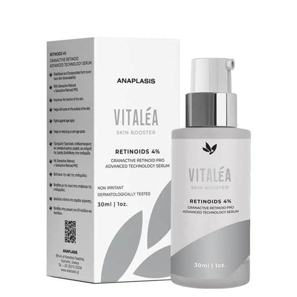 Anaplasis Vitalea Skin Booster Retinoids 4% Face Serum, 30ml