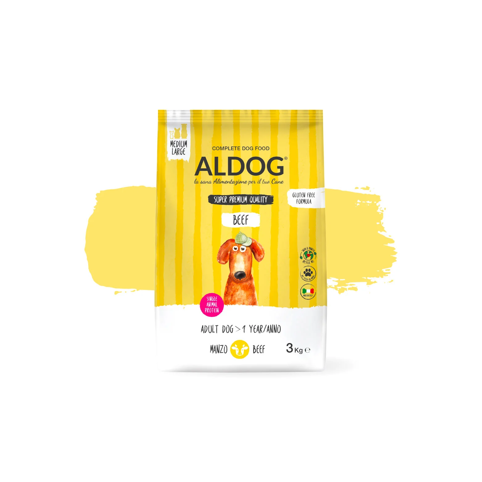 ALDOG | Super Premium | Hypoallergenic | Beef | Mini | 3kg