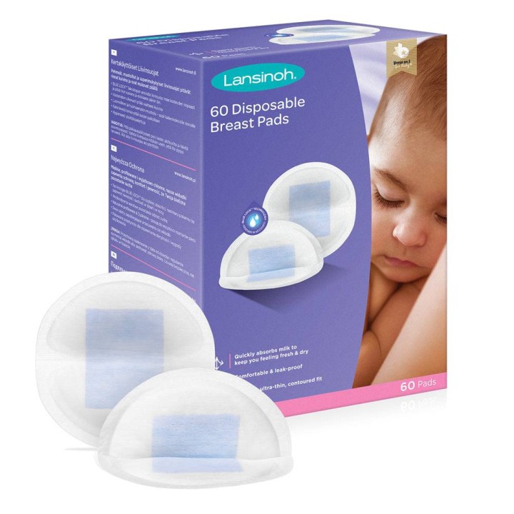Lansinoh Disposable Breast Pads 60Pieces
