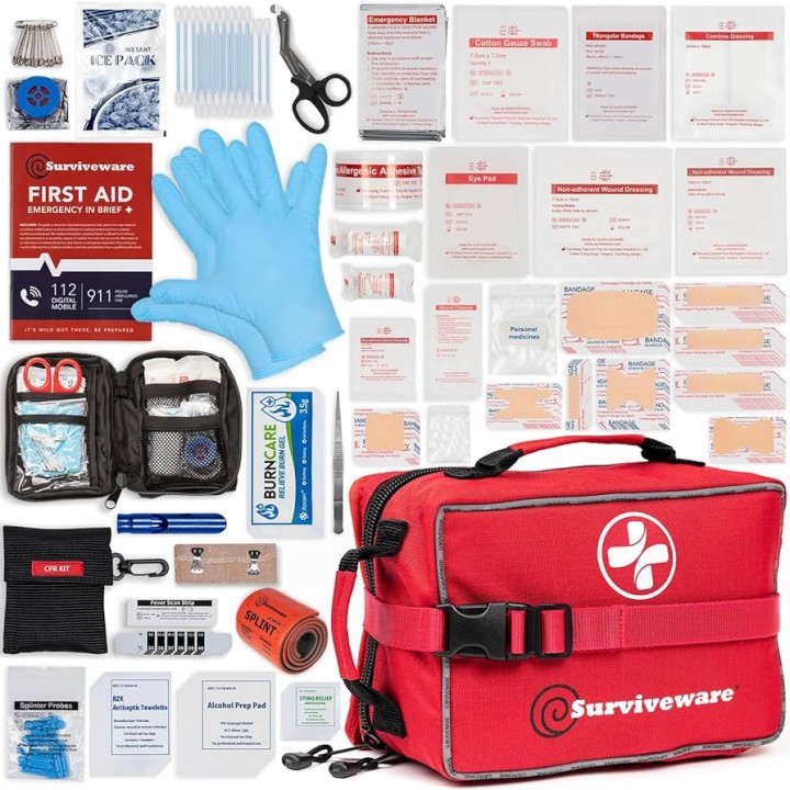 Complete First Aid Box – first aid kit, comprehensive, emergency