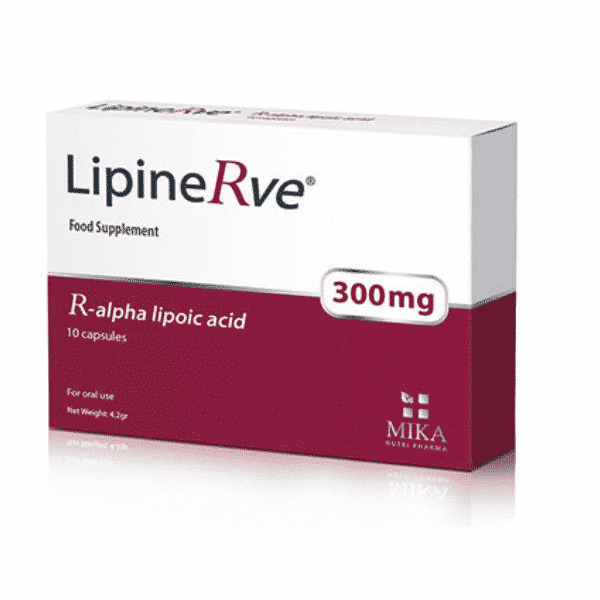 Lipinerve R- Alpha Lipoic Acid Capsules 30 x 300mg
