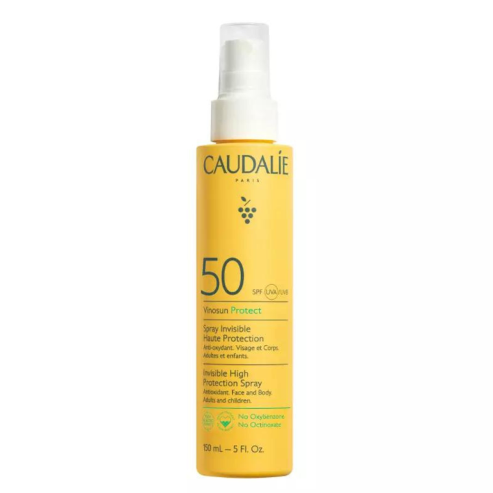 Caudalie Vinosun Protect Invisible High Protection Sunscreen Spray Spf50 150Ml