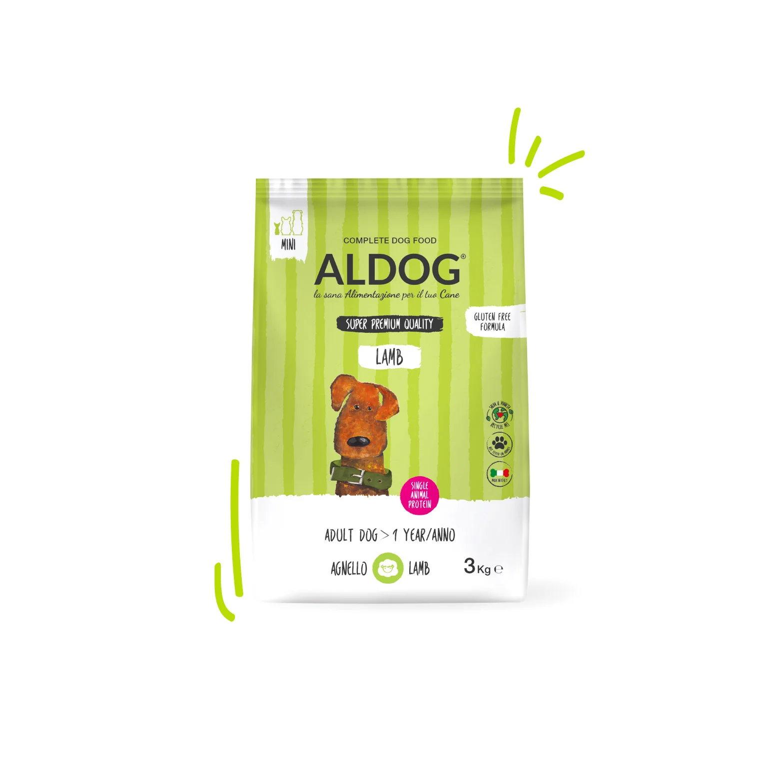 ALDOG | Super Premium | Hypoallergenic | Lamb | Mini | 3kg