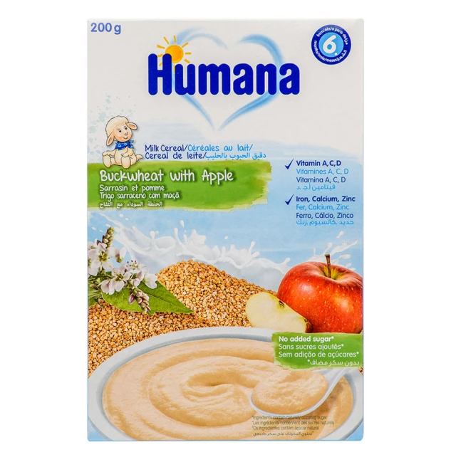 Humana Apple Without Milk Powder 300g