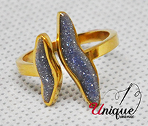 Gold Silver Stainless Steel Ring