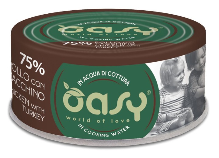 Oasy Chicken With Turkey - 70gr