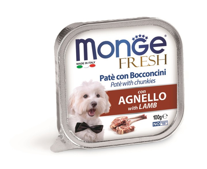 Monge Fresh Dog Wet Lamb - 100gr