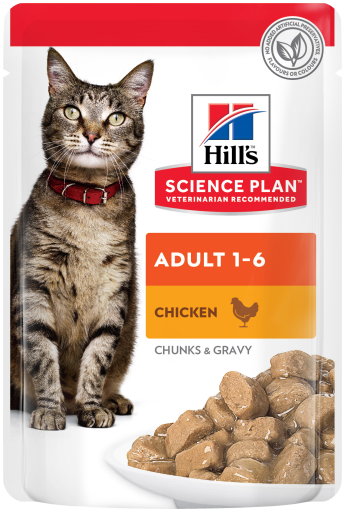 Hills Feline Adult Tender Chicken Chunks - 85gr