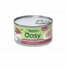 Oasy Wet Cat Natury Soft Jelly - Tuna With Prawn - 150gr