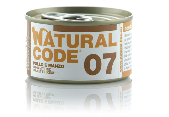 Natural Code Chicken And Beef 85gr