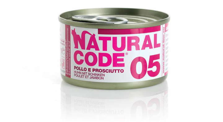 Natural Code Chiken And Ham 85gr