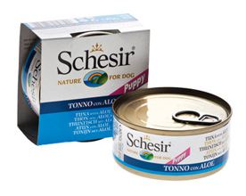 Schesir Tuna With Aloe For Puppies - 150gr