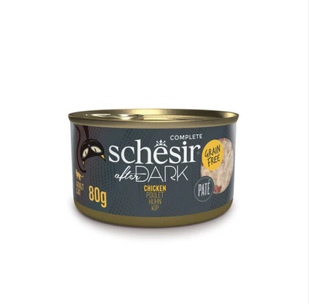Schesir Cat's wet food After Dark Chicken Pate 80gr