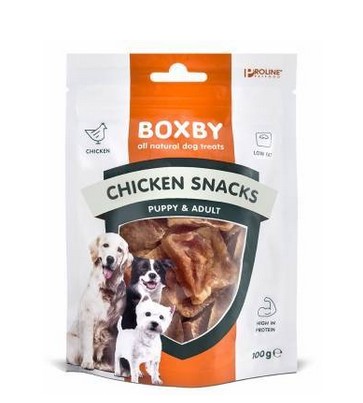 Boxby Chicken Snacks For Dogs - 100gr