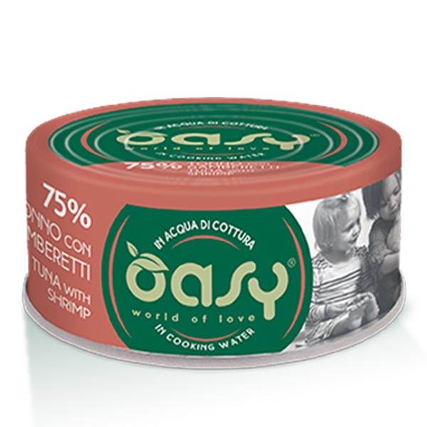 Oasy Tuna With Shrimp - 70gr