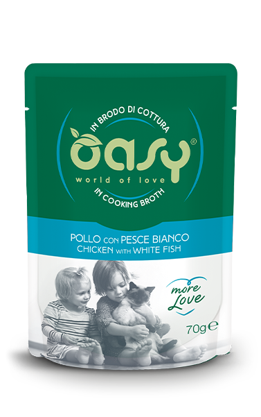 Oasy More Love Chicken And Fish - 70gr