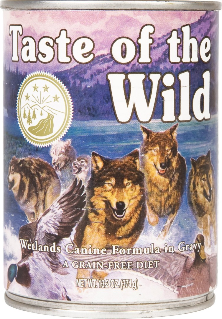 Taste Of The Wild Wetlands Canine Formula With Fowl In Gravy Dog Food - 390gr