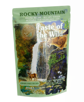Taste Of The Wild Cat All Ages Rocky Mountain Chunks In Gravy Chicken, Salmon - 85gr