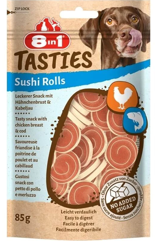 8In1 Tasties Sushi Rolls 85Gr