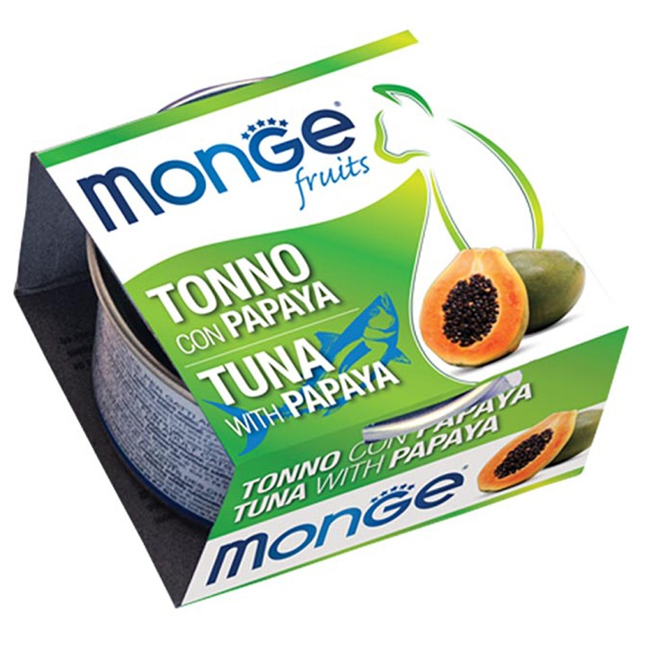 Monge Fruit Cat Wet Tuna And Papaya - 80gr